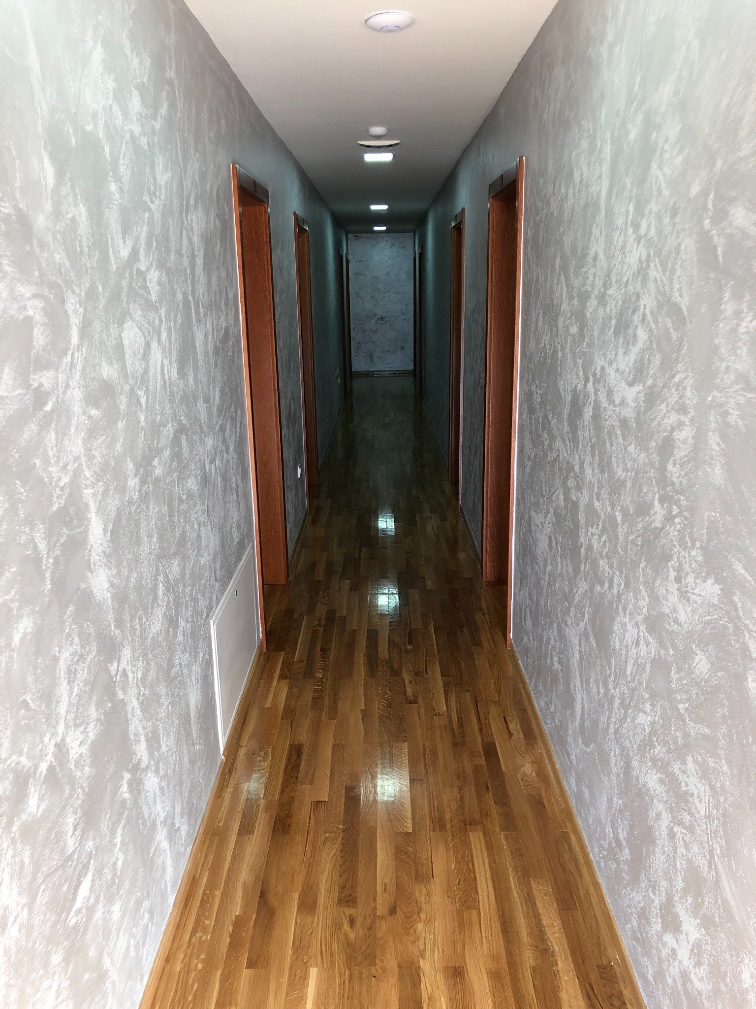 Hodnik i raspored soba u objektu Smeštaj Knežević